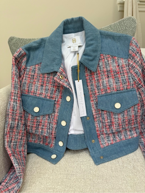 House of Harlow 1960 Jackets & Blazers - House of Harlow 1960 Multicolor Tweed Jacket